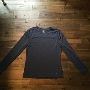 Men’s On Running performance t size medium blue